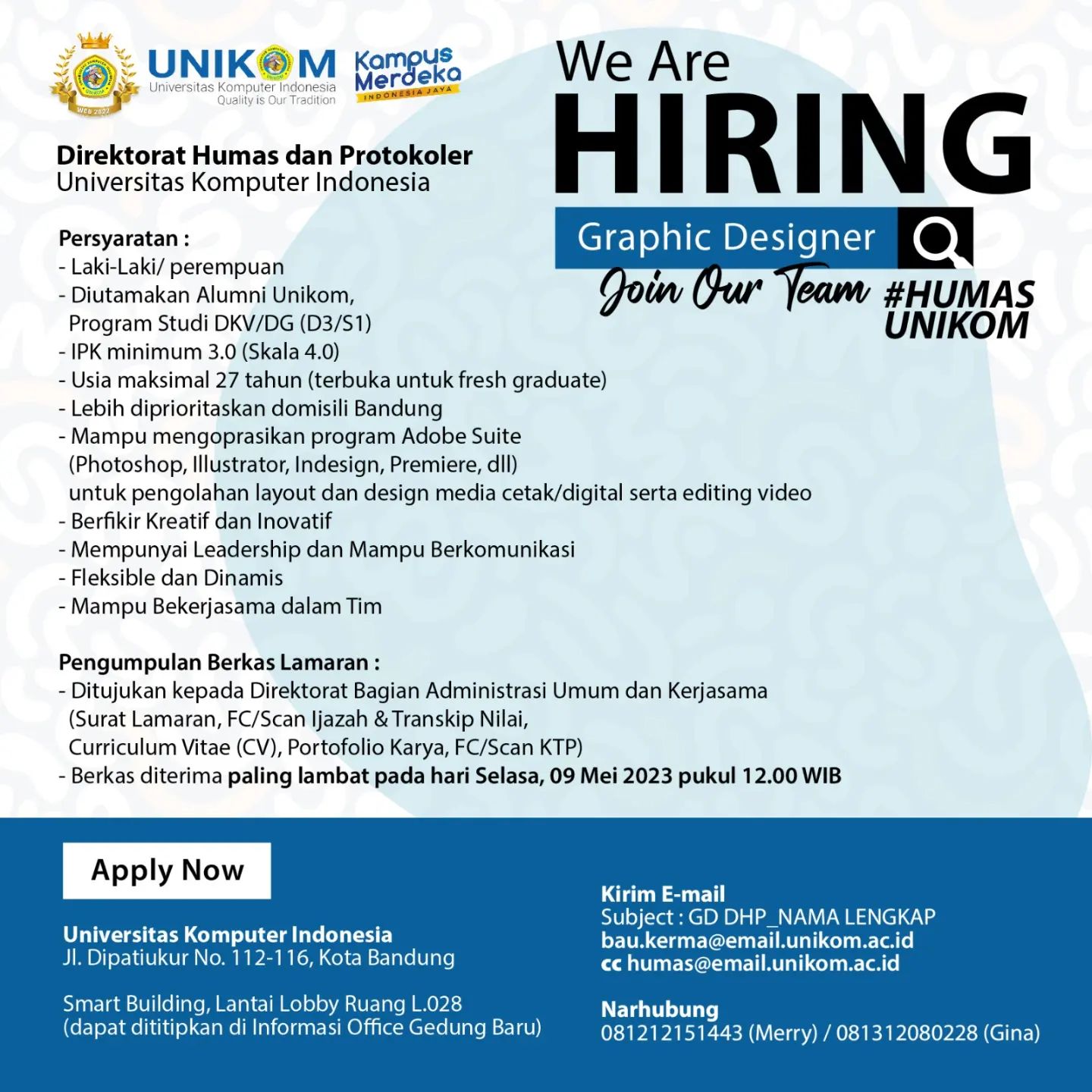 Loker-HumasUnikom